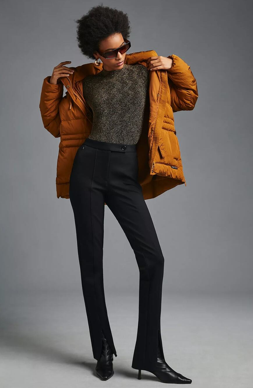 Anthropologie Maeve Ankle-Zip Pants - New Size 0
